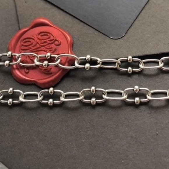 S925 Skull Pave Charm jewelry set for Men - Picture 7 of 12